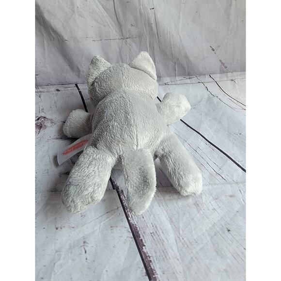 Melissa and Doug Gray Kitty Cat Plush Lovey Stuffed Animal Soft Laying Toy 9inch - Picture 4 of 7